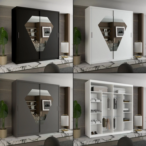 DIAMOND SLIDING WARDROBE