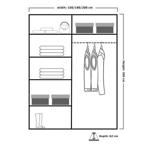 Infinity Sliding Wardrobe