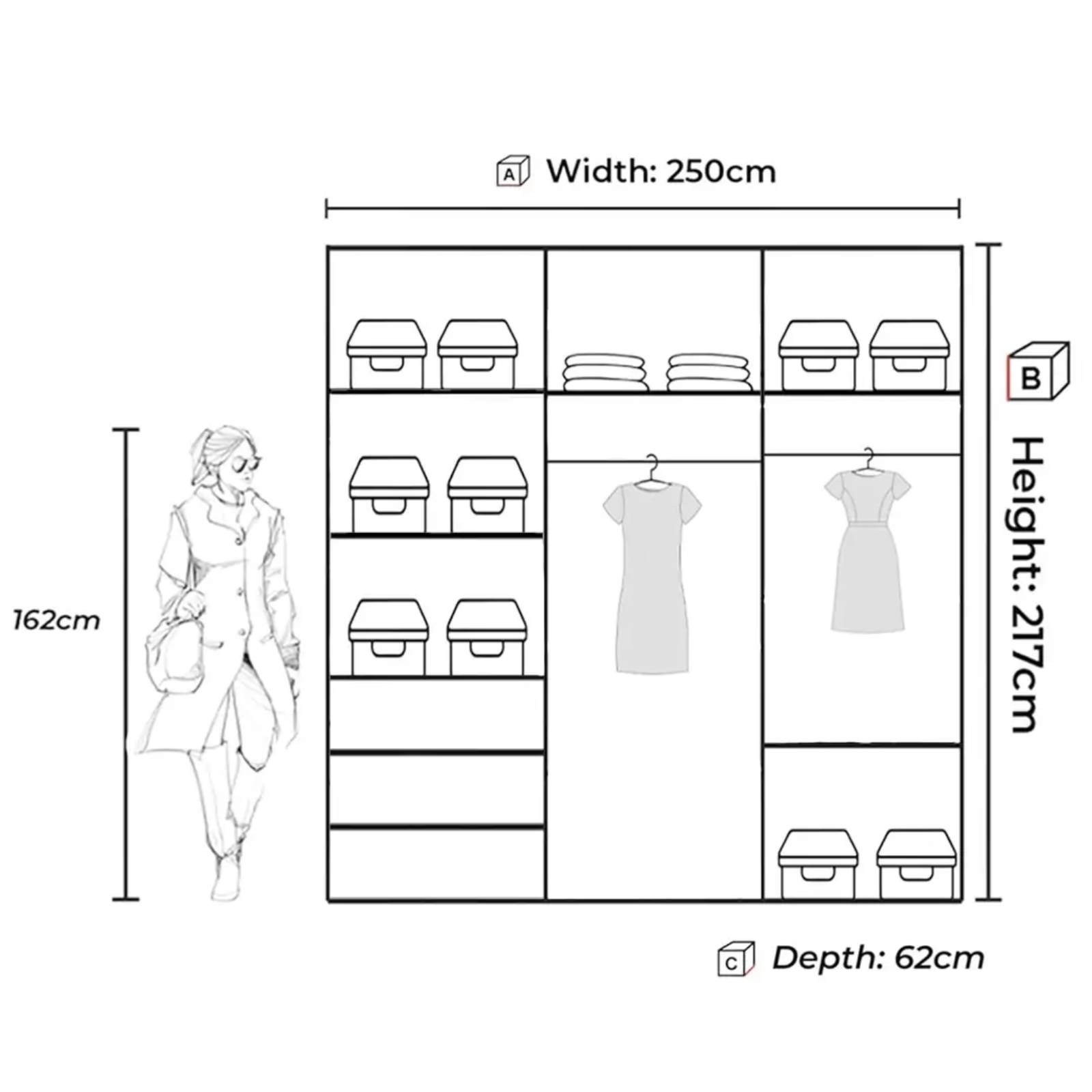 Chicago Sliding Wardrobe